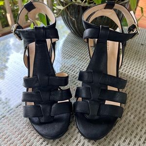 Nine West  black sandals